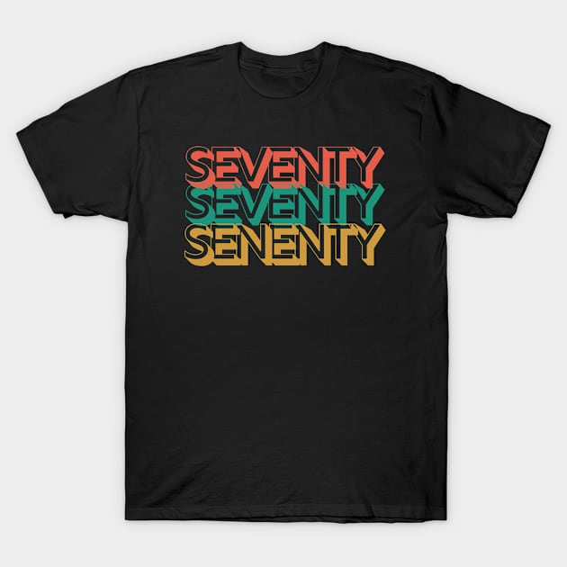 Seventy T-Shirt by Rev Store